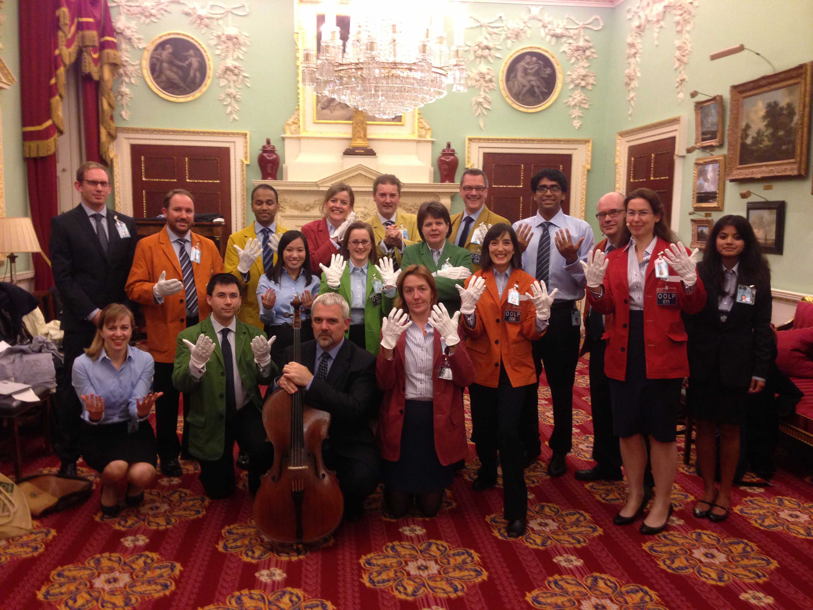 Open Outcry cast – Premiere London November 2012 Open Outcry cast – Premiere London November 2012