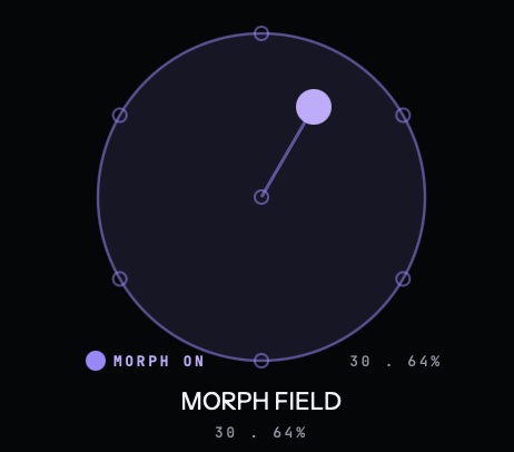 Screenshot of Life's scene morph